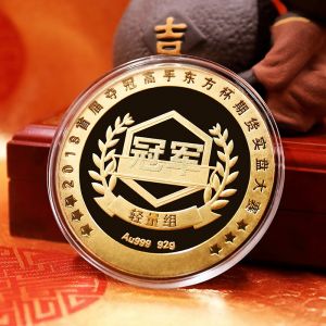 期貨實盤大賽冠軍獎章